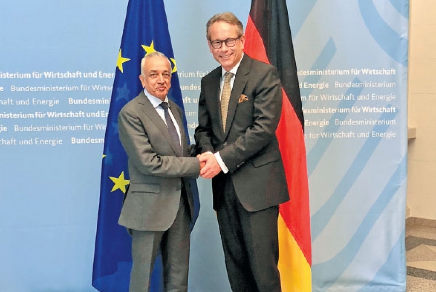 Minister meets German Vice Minister for Economic Affairs