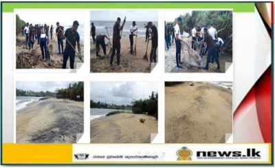 Navy volunteers to clean Crow Island beach