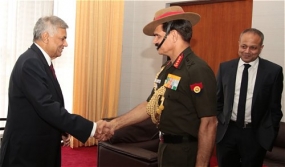Visiting Indian Army Chief meets Prime Minister