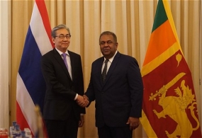 Deputy Prime Minister of Thailand arrived in Sri Lanka