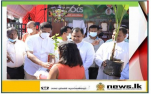 The Program to plant 2 million saplings themed "Surakumata Parisaraya" commences