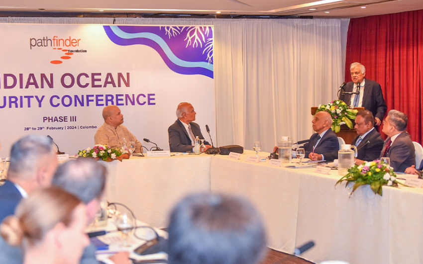 President Highlights Sri Lanka’s Indian Ocean Security Commitment at Pathfinder Conference