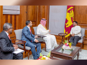 Saudi Arabian Ambassador Calls on President Anura Kumara Dissanayake