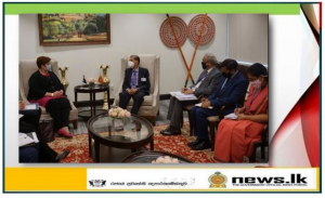 The Foreign Ministers of Sri Lanka and Australia meet on the eve of the 76th Session of the United Nations General Assembly