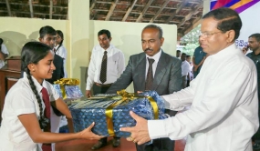 Govt. will provide equal facilities to all schools - President
