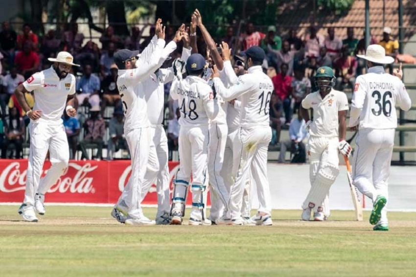 Sri Lanka defeat Zimbabwe by 10 wickets in first Test