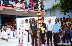 Troops assist inter school band competition