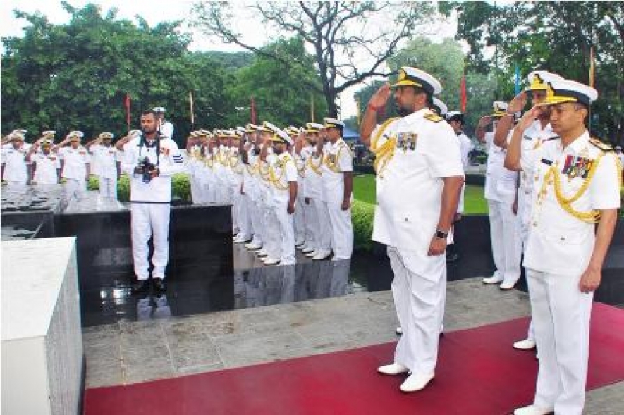 Navy commemorates Naval War Heroes at Welisara