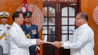 Two Ministers and a State Minister Sworn In