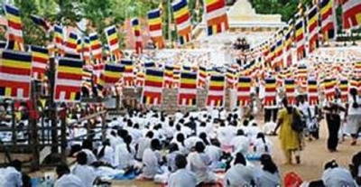 Poson symbolises initial footprint of Buddhism in Lanka’