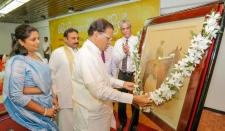 President pays respects to martyr Henry Pedris