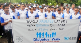 People should follow better life styles as Doctors alone cannot prevent diabetes.  - President