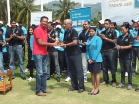 Tony Udagedara wins 5thOman Air Golf Classic 2014