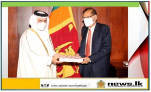   Ambassador of Qatar to Sri Lanka Jassin Bin Jabir Jassim Al Sorour called on the new Foreign Minister Prof. G.L. Peiris