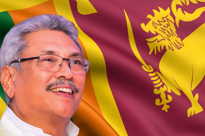 Elected  7th Executive President of Sri Lanka