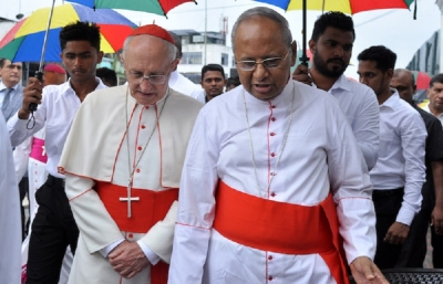 Vatican&#039;s top official visits Sri Lanka