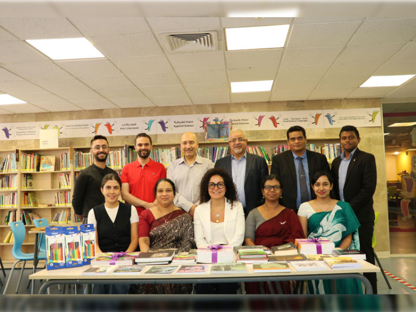 The Embassy of Sri Lanka in Jordan donates a collection of books