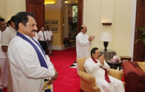 President Rajapaksa Congratulates Sri Lanka Team