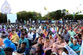 Over 3,000 Indian devotees attend the religious festival in Katchatheevu Island