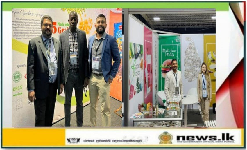    Sri Lankan Food Product Companies Participate in the SAITEX Trade Show  2022 South Africa