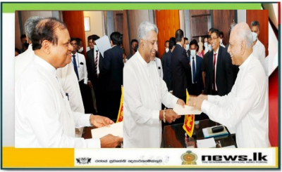 Minister Susil Premajayantha appointed as the Leader of the House of Parliament.
