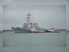 USS Okane arrives in Colombo