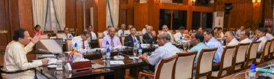 President inquires  the progress of  Presidential Task Force and Special programs