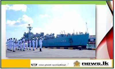 INS ‘Gharial’ arrives in Colombo