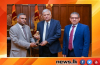 PLC which won the European Award for &quot;Best Practice 2022&quot;, presents its award to the President