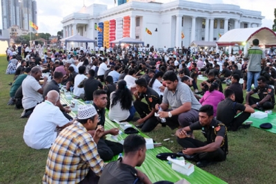 All faiths come together for Iftar at the Colombo