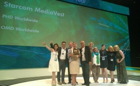 Starcom Media Vest Group Named Media Network of the Year at Cannes Lions
