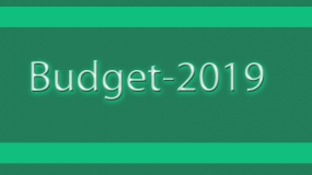 ‘Budget-2019’ on November 8