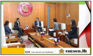 Ambassador Prasanna Gamage meets with Officials of the Foreign Trade University in Ha Noi
