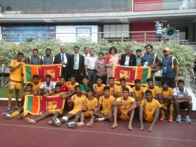 Sri Lanka National Junior Under 19 Football team triumph in Dhaka