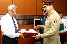 Pakistan's CJCSC Gen. Rashad Meets Secretary Defence