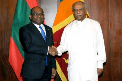 Maldivian FM appreciates deep-rooted bilateral relations with Sri Lanka