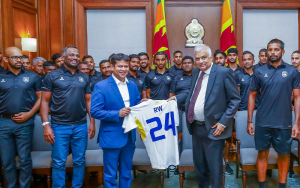 Published on: March 28, 2024 President Commends Victorious National Football Team, Pledges Support for Future Success