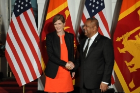 Remarks by Foreign Minister Mangala Samaraweera following talks with Ambassador Samantha Power