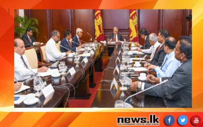 Progress Review Meeting on Climate Change held at Presidential Secretariat 