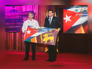 Celebration of the 65th Anniversary of diplomatic relations between Sri Lanka and Cuba