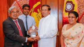 International award to President in recognition of anti-drug campaign