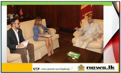 Foreign Minister Meets with the UN Resident Coordinator in Colombo
