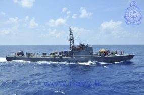 Navy ships leave for Maldives on training mission