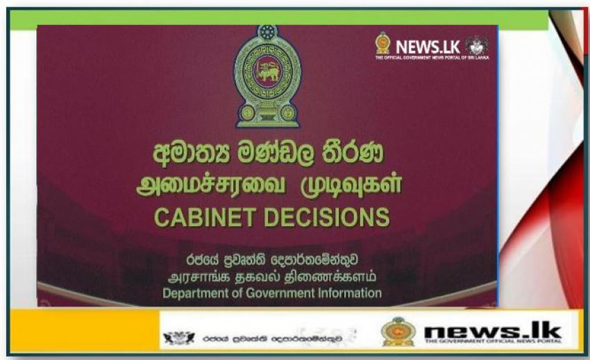 Cabinet Decision on 15.07.2020