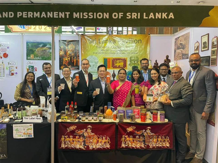 The Embassy and Permanent Mission of Sri Lanka in Thailand promotes Sri Lankan products at Charoen Pokphand Group Global Sourcing Expo 2024